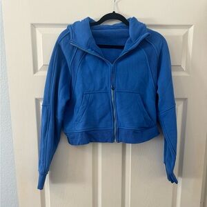 Lululemon Cropped Oversized Full Zip Scuba Jacket